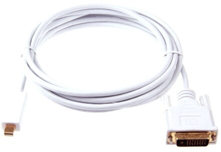 Hdmi-Converter Display Port Dp Male Naar Dvi Male Adapter Kabel Wit 6FT 1.8M Voor Bundel 1 Polybag multimedia ZC5