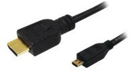 HDMI kabels 1m HDMI to HDMI Micro - M/M