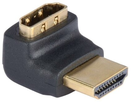 HDMI M/F 270° Adapter Verguld - small
