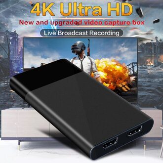 Hdmi USB3.0 Draagbare Plug En Play Vergadering Live-uitzendingen Home Office Video Capture Card Geen Driver 4K 1080P 30fps Hoge Snelheid