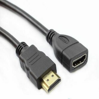 HDMI V1.4 Extension Cable, Black 30CM - small