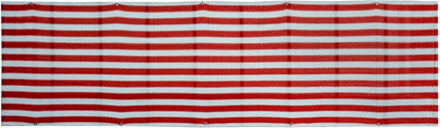 Hdpe Gestreepte Balkon Shading Netto Uv Slip Zonwering Wind En Waterdichte Hek Zonnebrandcrème Privacy Screen rood