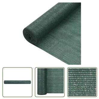 HDPE privacyscherm - 1.2 x 10 m - groen - 100% HDPE - 75 g/m²