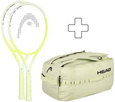 Head 2x Extreme MP 2024 Plus rackettas limoen