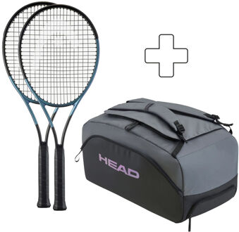 Head 2x Gravity Tour 2025 Plus rackettas zwart glanzend - 3