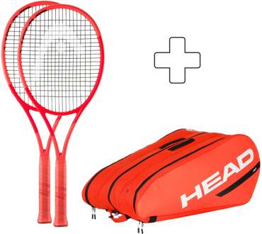 Head 2x MP 2025 Plus rackettas rood - 3