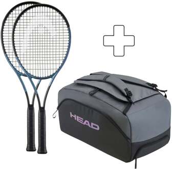 Head 2x MP 2025 Plus rackettas zwart glanzend - 1