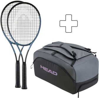 Head 2x MP 2025 Plus rackettas zwart glanzend - 3,4