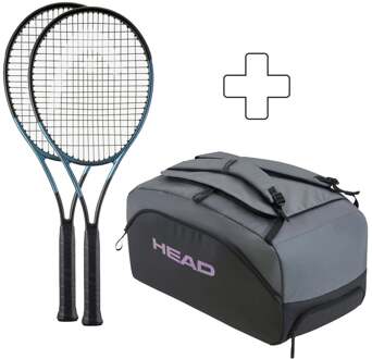 Head 2x Tour 2025 Plus rackettas zwart glanzend - 3