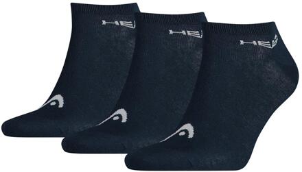 Head 3-pack Unisex Sneaker Sock Navy-43-46 - 43/46
