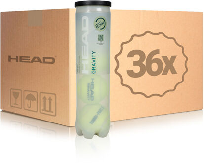 Head 36x verpakking  4 stuks Gravity geel - nosize