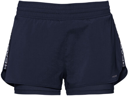 Head Advantage Vrouwen Navy Tennisshort
