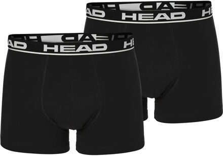 Head Basic Boxer 2-Pack - Zwarte Boxers Heren - L