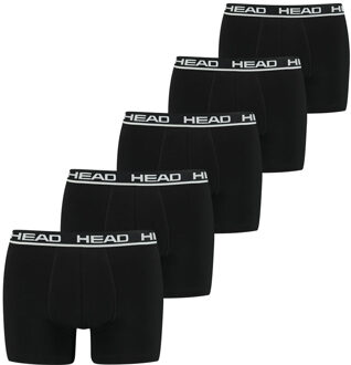 Head boxershorts black 5-Pack-L Zwart - L