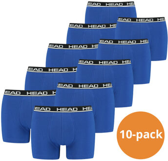 Head boxershorts Blue/Black10-Pack-M Blauw,Zwart - M