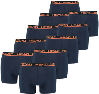 Head boxershorts Orange/Peacoat 10-Pack-XL - XL