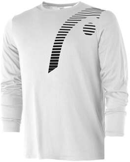 Head Club 22 Cliff Longsleeve Heren-Wit,Zwart - S