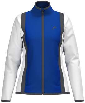 Head Club 25 Jacket Dames Trainingsjack Dames-Blauw,Wit - S