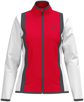 Head Club 25 Jacket Dames Trainingsjack Dames-Rood,Wit - XS,S,M,L,XL,XXL