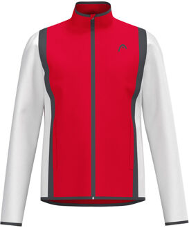 Head Club 25 Jacket Heren Trainingsjack Heren-Rood,Wit - S,M,L,XXL