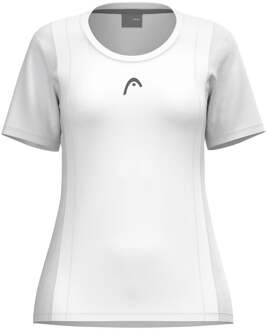 Head Club 25 Tech T-shirt Dames-Wit - S