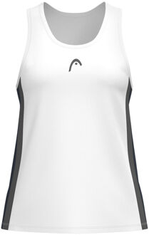 Head Club 25 Tech Tanktop Dames-Donkerblauw,Wit - 3XL