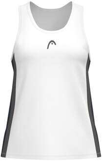 Head Club 25 Tech Tanktop Dames-Donkerblauw,Wit - XS