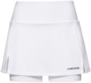 Head Club Basic Skort Tennis Tenniskleding Dames Wit - Maat L