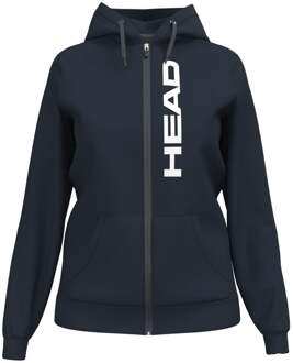Head Club Original Full Zip Sportjas Dames-Donkerblauw - XS