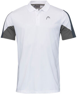 Head Club Tech 22 Polo Heren wit - S
