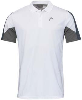 Head Club Tech 22 Polo Heren wit - S