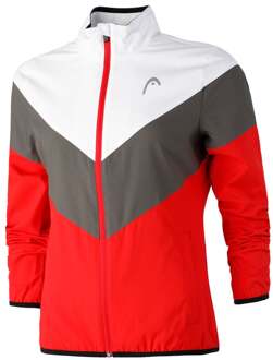 Head Club Trainingsjack Dames rood - XS