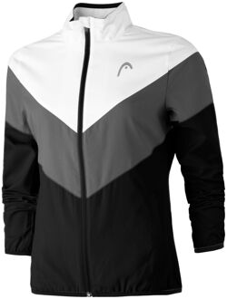 Head Club Trainingsjack Dames-Zwart,Wit - S