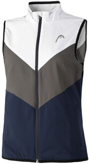 Head Club Vest Dames-Blauw,Wit - S