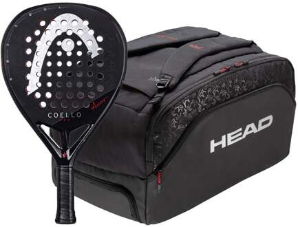 Head Coello Pro Plus rackettas zwart - nosize