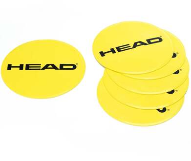 Head Doelmarkering Verpakking 6 Stuks Rond-Geel - nosize