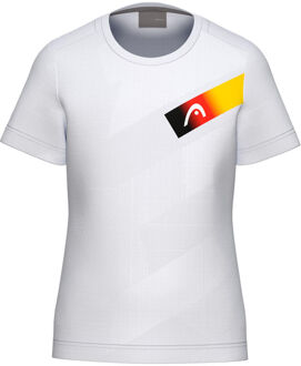 Head DTB Pro T-shirt Meisjes-wit - 164