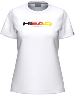 Head DTB Rainbow T-shirt Dames-wit - XL