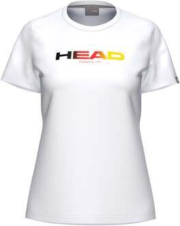 Head DTB Rainbow T-shirt Dames-wit - XXL