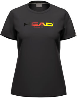 Head DTB Rainbow T-shirt Dames-zwart - XS