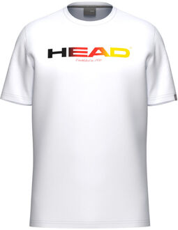 Head DTB Rainbow T-shirt Heren-wit - L