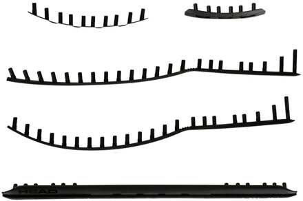 Head Gravity Gravity Team 2023 Set snaarbeschermers zwart - nosize