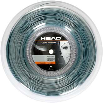 Head Hawk Power Rol Snaren 200m-Antraciet - 1.25,1.30