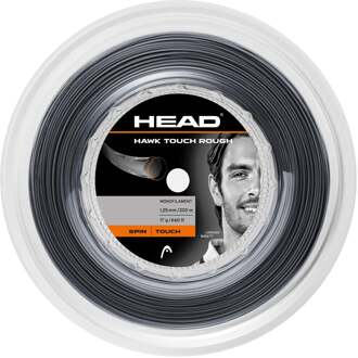 Head Hawk Touch Rough Rol snaren 200m zwart - 1.30