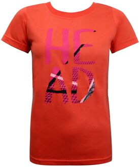 Head Hoofd Grafisch Dames Koraal T-shirt - maat