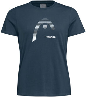 Head Lara T-shirt Dames donkerblauw - S