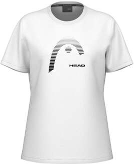 Head Lara T-shirt Dames-Wit - S,M