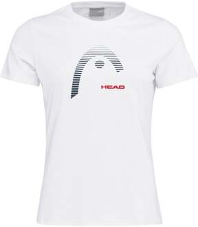 Head Lara T-shirt Dames wit - XXL