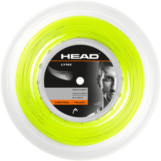 Head Lynx Rol Snaren 200m neongeel - 1.20,1.25