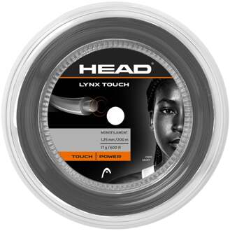Head Lynx Touch Rol Snaren 200m-Grijs - 1.25,1.30
